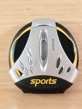 Vintage Sony Sports CD Walkman D-SJ15, Tested Working V